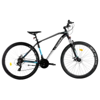 Велосипед Crosser Jazzz 29" 17" Алюминий/ Черный Синий