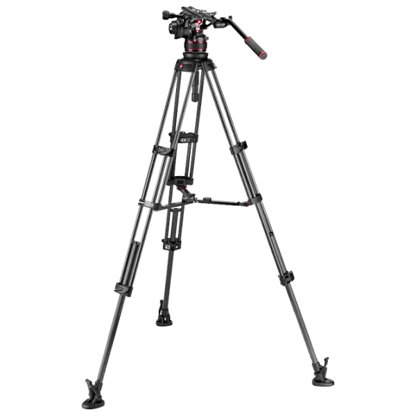 Trepied Manfrotto Nitrotech 612 & CF Twin MS Foto, video/ Black photo 1