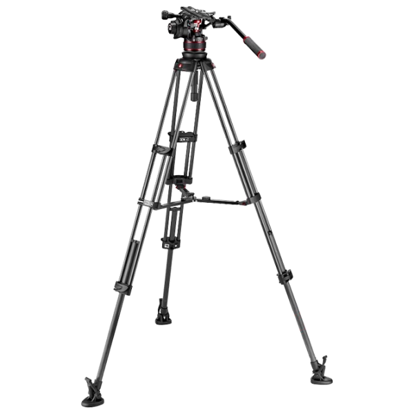 Trepied Manfrotto Nitrotech 612 & CF Twin MS Foto, video/ Black photo 1