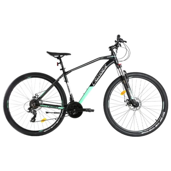 Bicicletă Crosser Jazzz 29" 17" Aluminiu/ Black Green photo 1