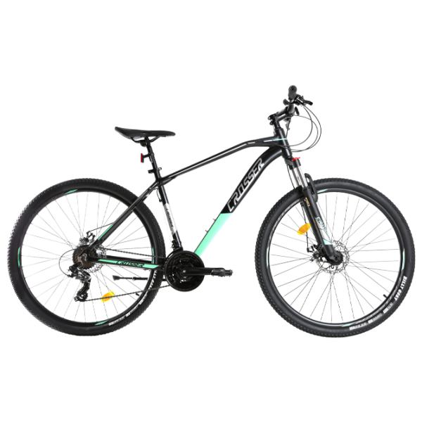 Bicicletă Crosser Jazzz 29" 17" Aluminiu/ Black Green photo 1