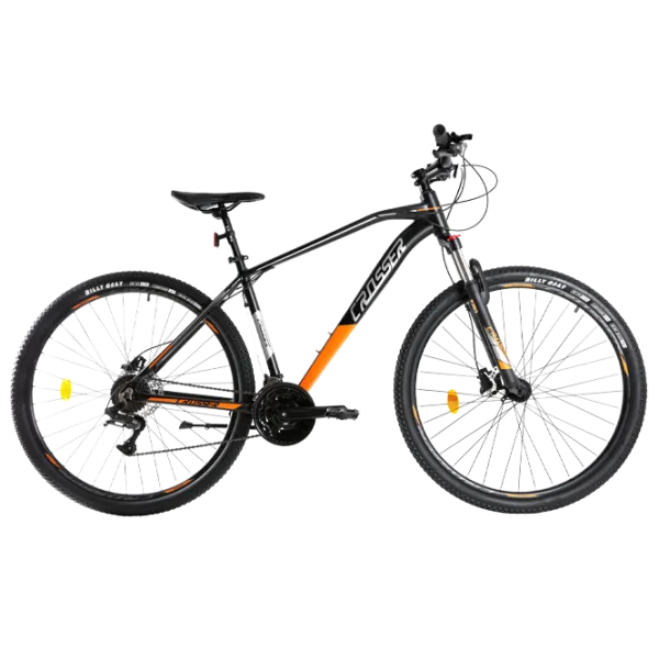Bicicletă Crosser Jazzz 29" 17" Aluminiu/ Black Orange photo 1