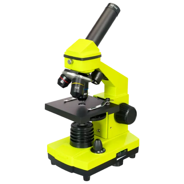Microscop Levenhuk Rainbow 2L PLUS Biologic/ Lime photo 1
