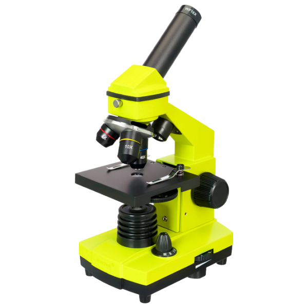 Microscop Levenhuk Rainbow 2L PLUS Biologic/ Lime photo 1