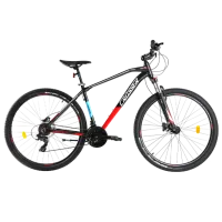 Велосипед Crosser Jazzz 29" 17" Алюминий/ Черный Красный