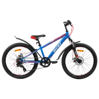 Велосипед Aist Rocky Junior 24" 13" Сталь/ Синий Красный