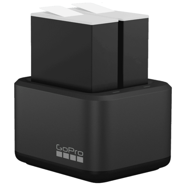 Încărcător GoPro Dual Battery Charger + Spare Battery Black photo 1