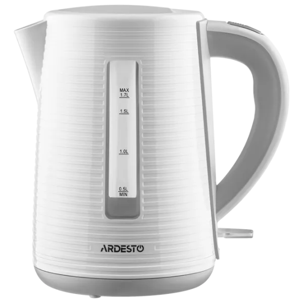 Ceainic electric Ardesto EKL-F17WG 1.7l / Ascuns / White photo 1