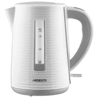 Электрочайник Ardesto EKL-F17WG 1.7л / Скрытый / Белый