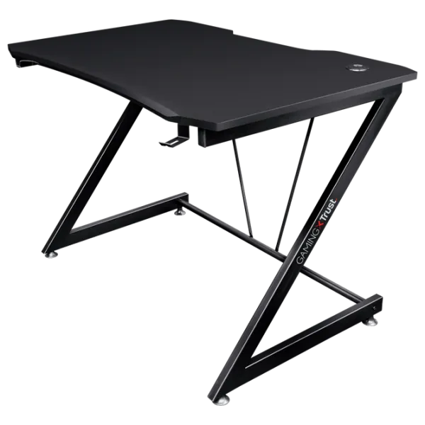 Masă gaming Trust GXT 711X Dominus MDF/ Black photo 1