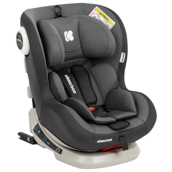 Scaun auto Kikka Boo Twister  0 luni - 7 ani / 25 kg / Gray photo 1 Scaun auto Kikka Boo Twister  0 luni - 7 ani / 25 kg / Gray photo 1