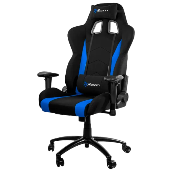 Scaun Gaming Arozzi Inizio Black Blue photo 1
