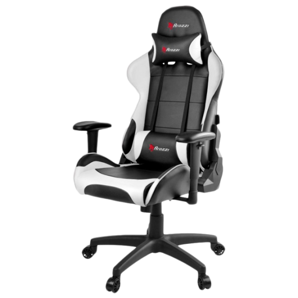 Scaun Gaming Arozzi Verona V2 White Black photo 1