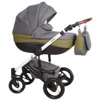 Детская коляска Verdi Bobo Eco 3 in 1 NR2/ Зелёный