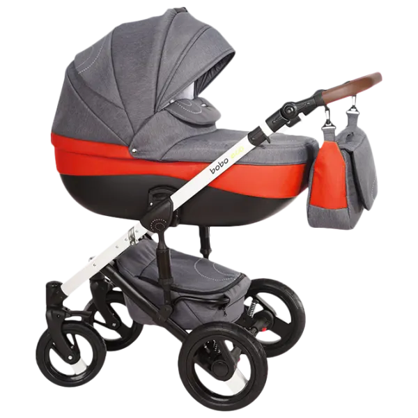 Детская коляска Verdi Bobo Eco 3 in 1 NR3/ Красный photo 1