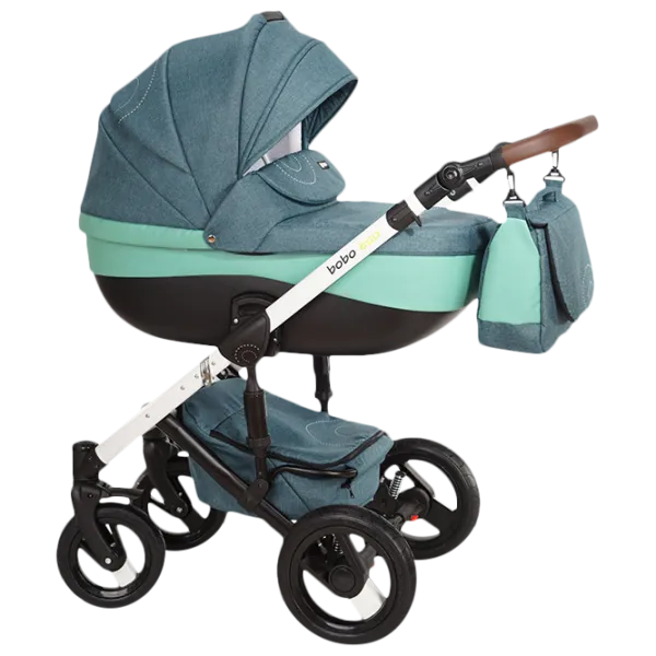 Детская коляска Verdi Bobo Eco 3 in 1 NR4/ Мятный photo 1