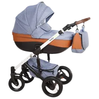 Детская коляска Verdi Bobo Eco 3 in 1 NR5/ Коричневый