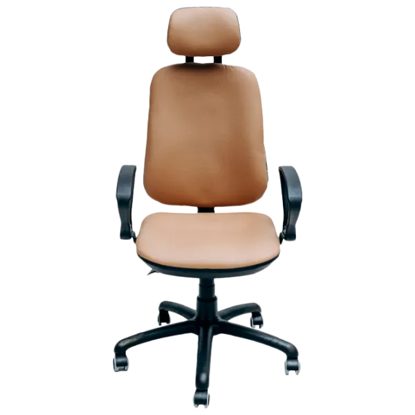 Fotoliu de birou Magnus Regbi ECO Piele/ Beige photo 1