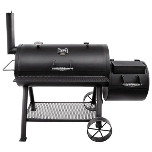 Мангал Oklahoma Joe’s Longhorn Offset Smoker 13201747-50 Дрова, уголь/ Мобильный photo 1