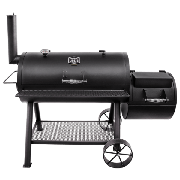 Мангал Oklahoma Joe’s Longhorn Offset Smoker 13201747-50 Дрова, уголь/ Мобильный photo 1