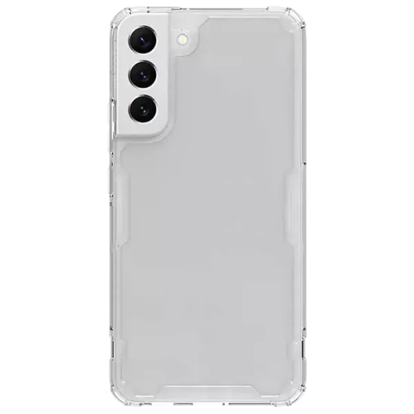 Чехол для смартфона Samsung Galaxy S22 Nillkin/ Back/ TPU/ Прозрачный Белый photo 1 Чехол для смартфона Samsung Galaxy S22 Nillkin/ Back/ TPU/ Прозрачный Белый photo 1