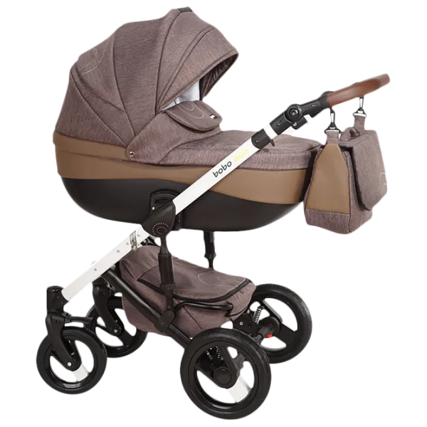 Детская коляска Verdi Bobo Eco 3 in 1 NR7/ Бежевый photo 1