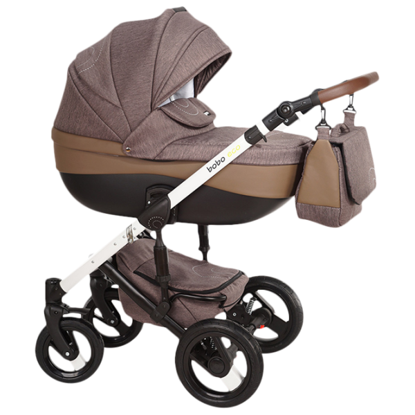 Детская коляска Verdi Bobo Eco 3 in 1 NR7/ Бежевый photo 1