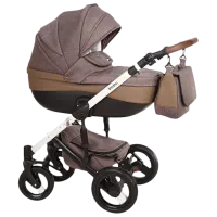 Детская коляска Verdi Bobo Eco 3 in 1 NR7/ Бежевый