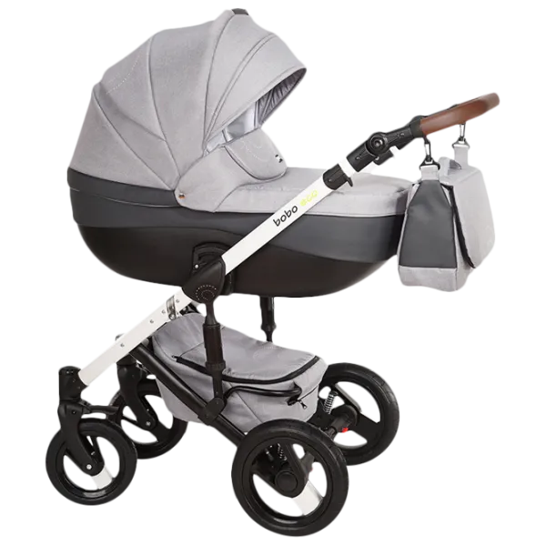 Детская коляска Verdi Bobo Eco 3 in 1 NR9/ Тёмно-серый photo 1