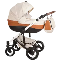 Детская коляска Verdi Bobo Eco 3 in 1 NR10/ Коричневый