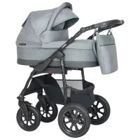 Cărucior pentru copil Verdi Laser Black 2 in 1 NR1/ Gray