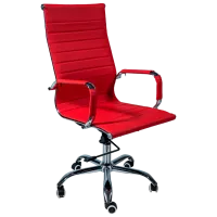 Fotoliu de birou Magnus 501 ECO Piele/ Red