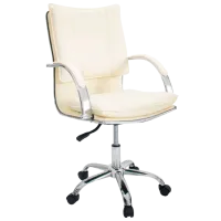 Fotoliu de birou Magnus 626 ECO Piele/ Beige