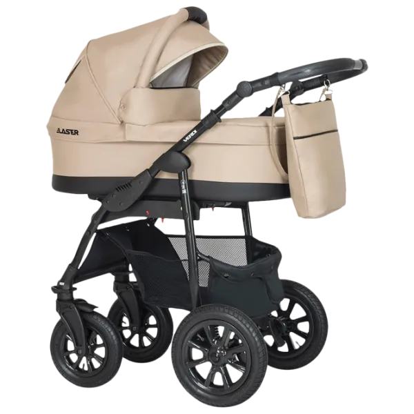 Детская коляска Verdi Laser Black 2 in 1 NR5/ Бежевый photo 1