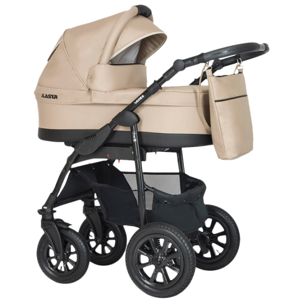 Детская коляска Verdi Laser Black 2 in 1 NR5/ Бежевый photo 1