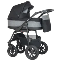 Cărucior pentru copil Verdi Laser Black 2 in 1 NR6/ Black