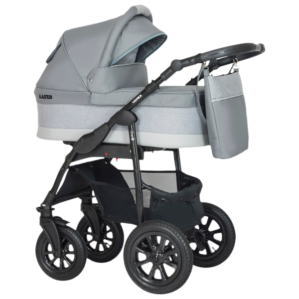 Cărucior pentru copil Verdi Laser Black 2 in 1 NR7/ Gray photo 1