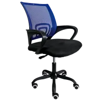 Fotoliu de birou Magnus 6386 Pânză, plasă acrilică/ Blue