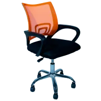 Fotoliu de birou Magnus 6386 Pânză, plasă acrilică/ Orange