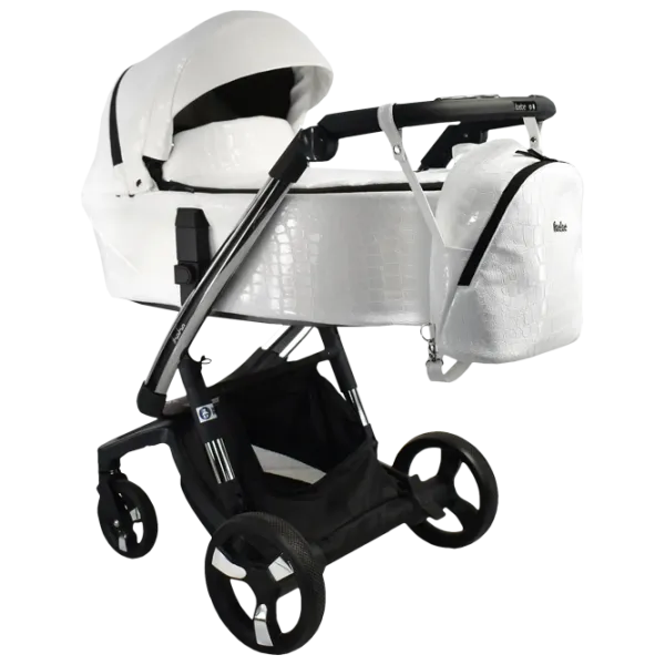 Детская коляска ibebe istop Gloss Eco 4673-005/ Белый photo 1