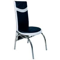 Кухонный стул Magnus Merchan ЭКО Кожа/ Черный Белый