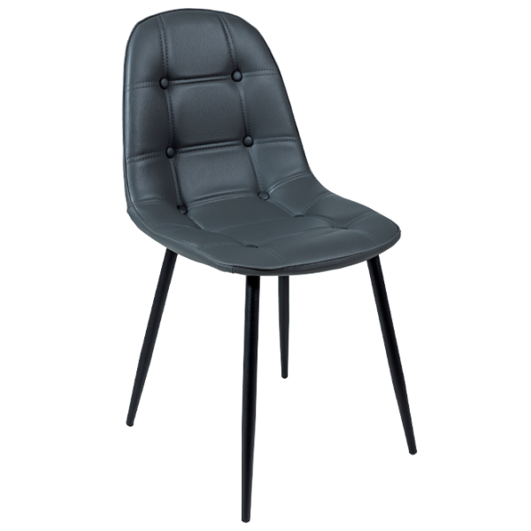 Кухонный стул Magnus 6155 ЭКО Кожа/ Серый photo 1