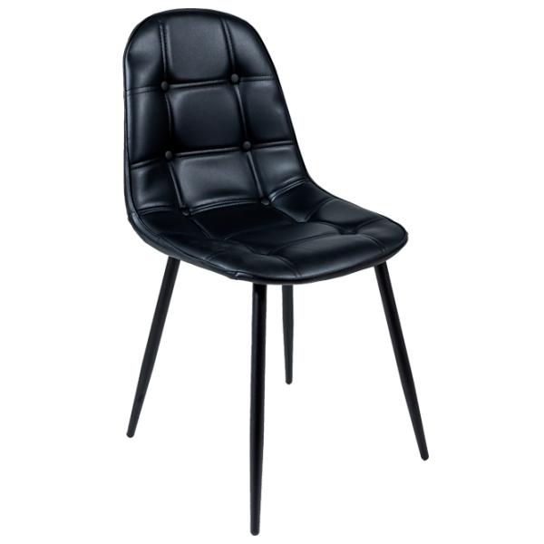 Кухонный стул Magnus 6155 ЭКО Кожа/ Черный photo 1 Кухонный стул Magnus 6155 ЭКО Кожа/ Черный photo 1