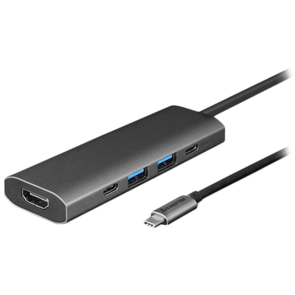 Адаптер Chieftec DSC-502 USB Type-C/ Grey photo 1