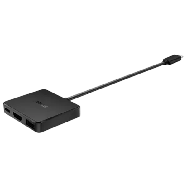 Adaptor Hub Asus DC100 USB Type-C/ Black photo 1 Adaptor Hub Asus DC100 USB Type-C/ Black photo 1