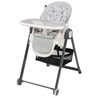 Стульчик для кормления Baby Design Penne (4675-002) Классический/ 6 месяцев / Серый 
