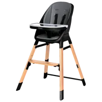 Стульчик для кормления Espiro Sense (2814-002) Растущий/ 6 месяцев / Черный 