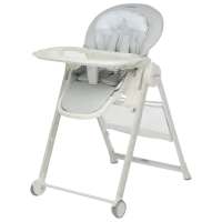 Scaun de masă FoppaPedretti MisterChef (3002-003) Clasic/ 0 luni / Light Gray 