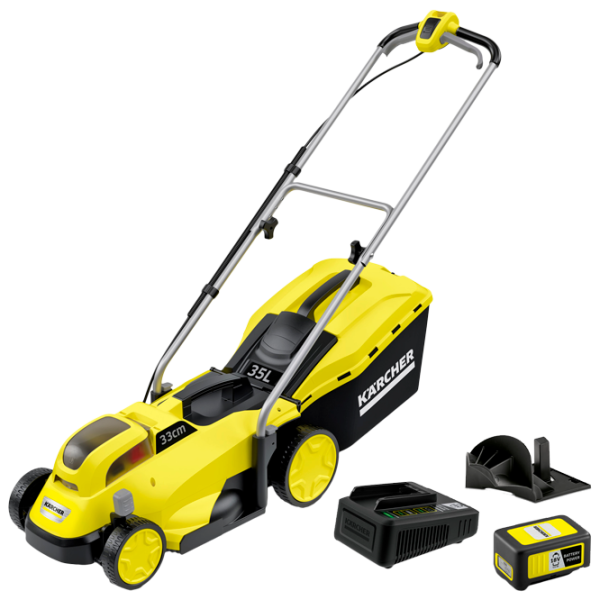 Газонокосилка аккумуляторный KARCHER LMO 18-33 Battery Set (1.444-401.0) Ручной photo 1