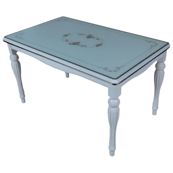 Кухонный стол Magnus DT A20 Стекло/ White photo 1 Кухонный стол Magnus DT A20 Стекло/ White photo 1